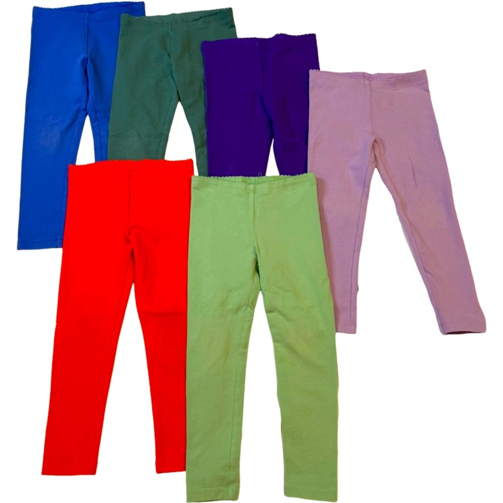 Bundle of Tea Collection Brand Girls Leggings - size 5T (fit like a 4T)